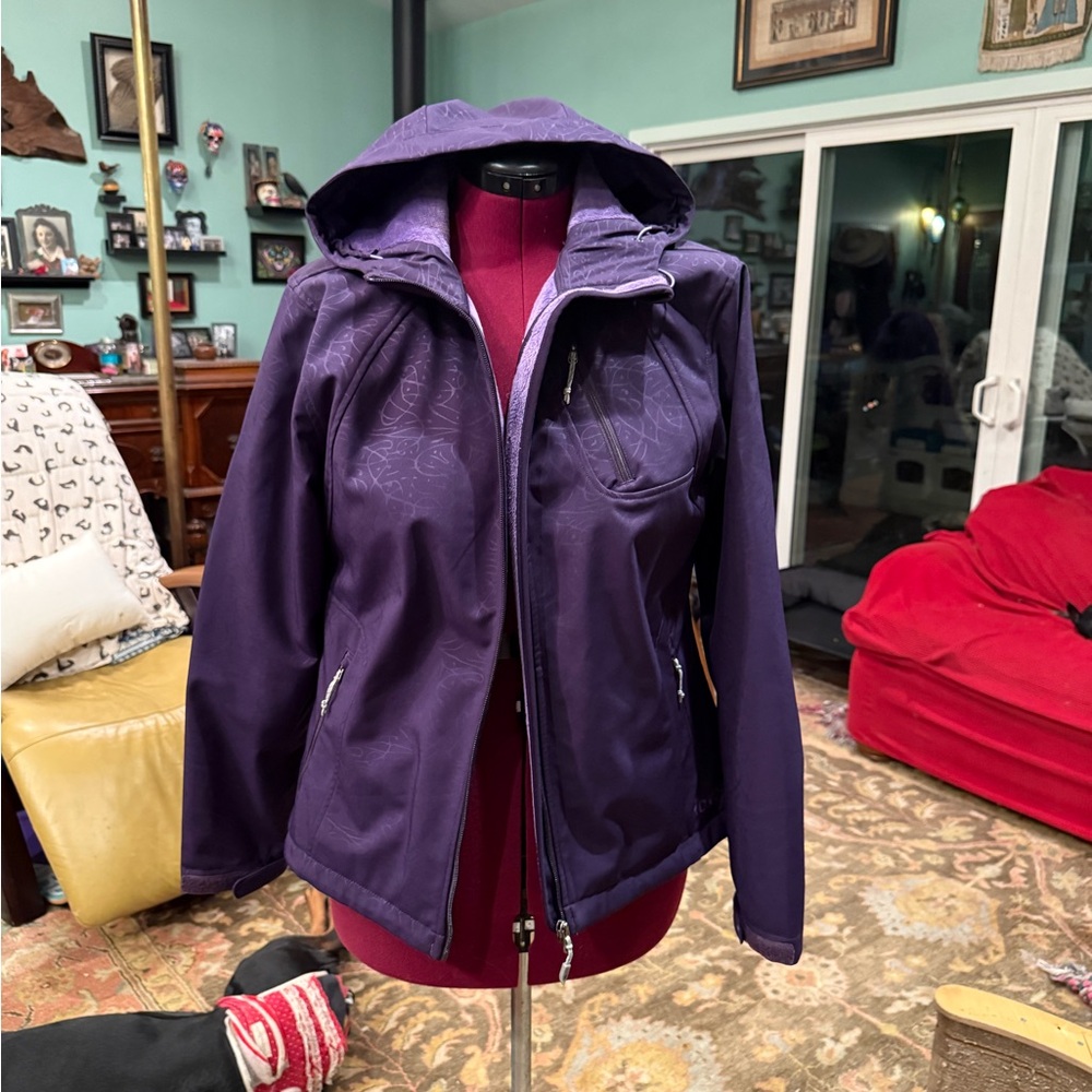 Diamond Supply Co. Women's Deep Purple Ski Jacket